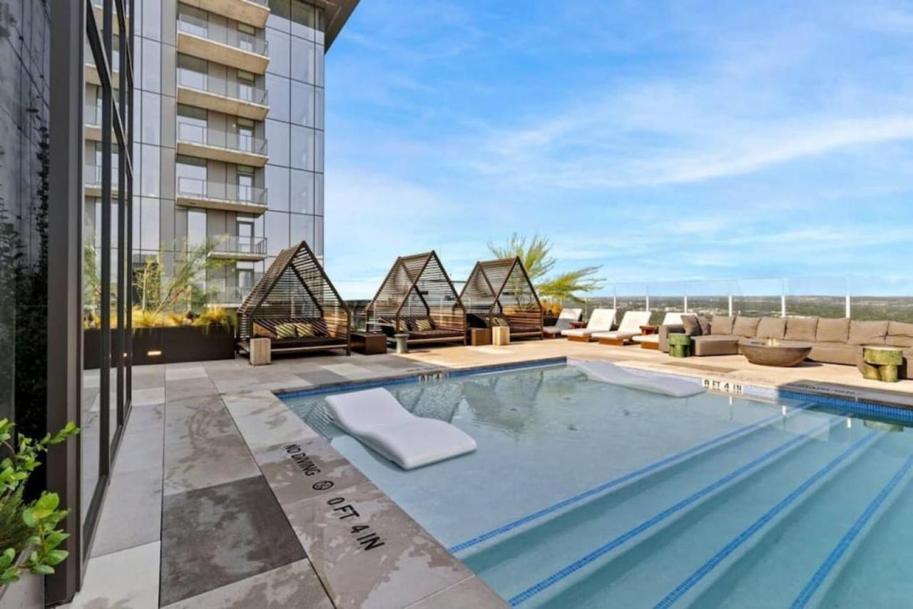 New 1Br Scenic Retreat With Rooftop Pool On Rainey St Villa Austin Exterior photo