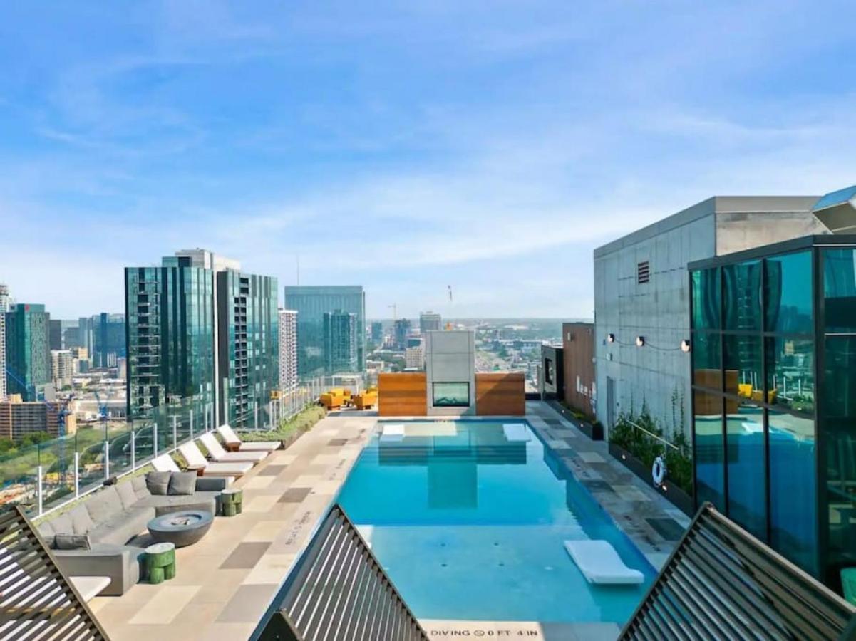 New 1Br Scenic Retreat With Rooftop Pool On Rainey St Villa Austin Exterior photo